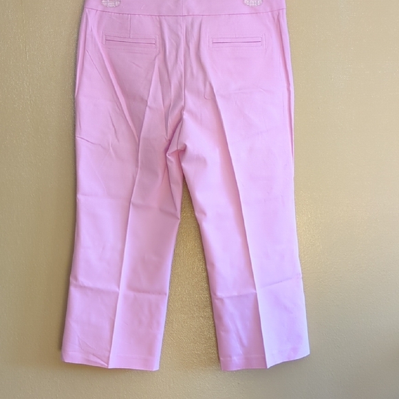 NWT Express Design‎ Studio Pink Editor Pants, Size 12 - Picture 8 of 12